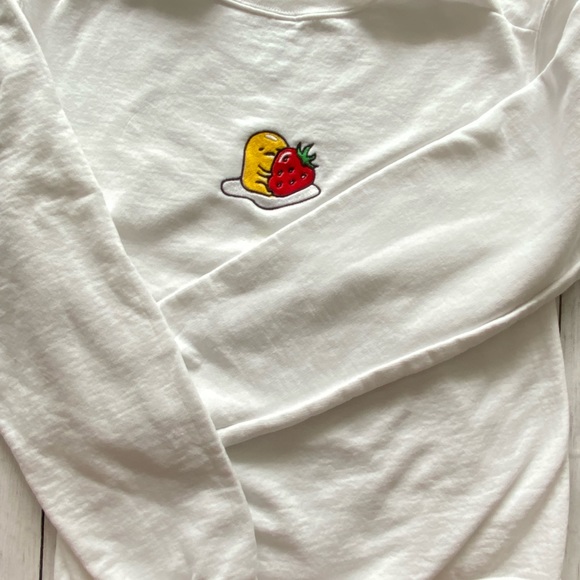 Lazy Egg Embroidered Sweatshirt - Picture 3 of 3